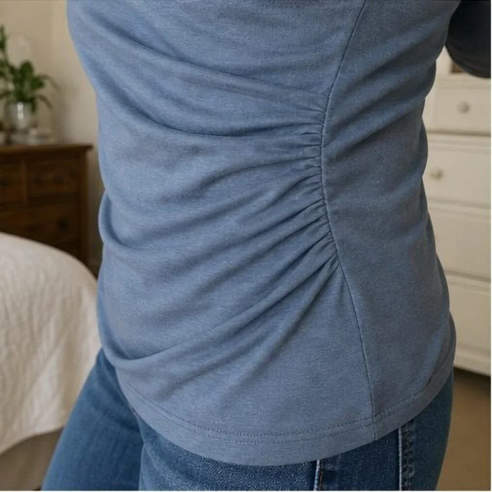 Sage Pleated Blouse